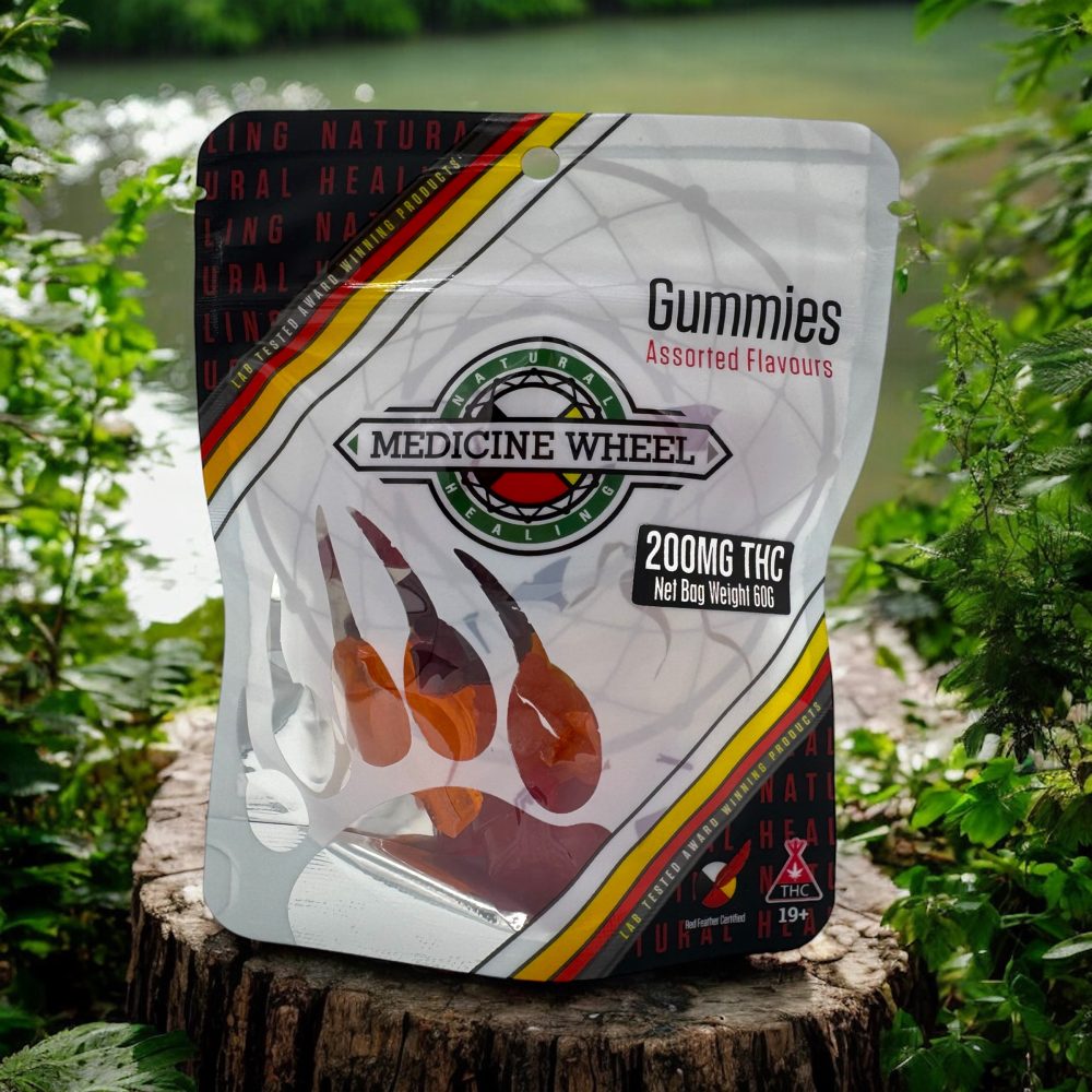 Medicine Wheel 200mg THC Gummies