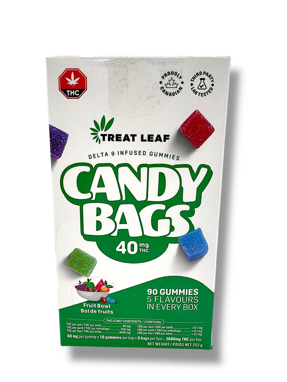 Treat Leaf 40mg - 400mg per bag - Image 3