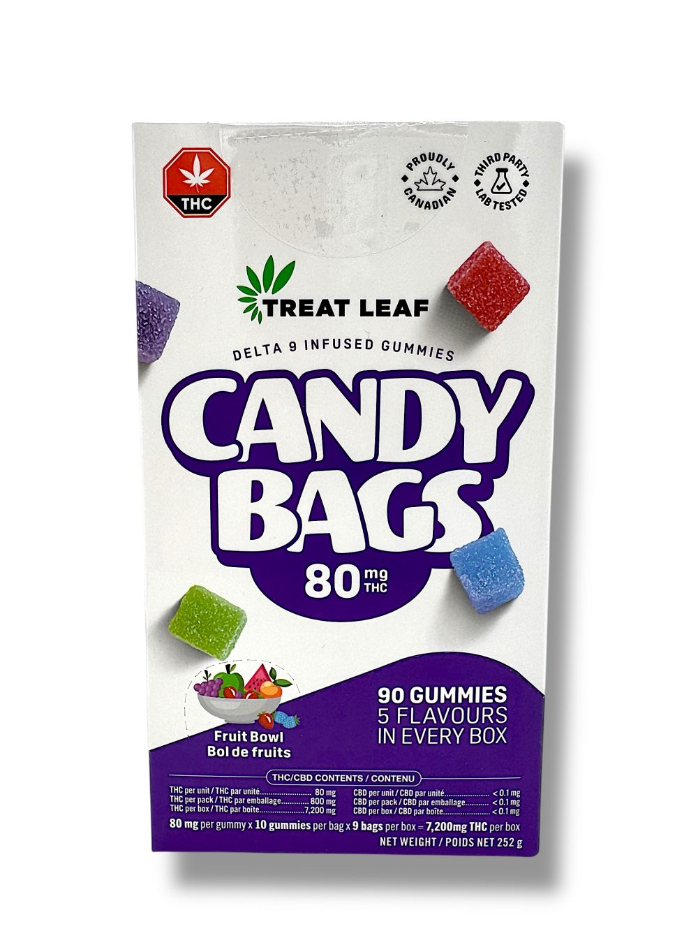 Treat Leaf 80mg - 800mg per bag - Image 3