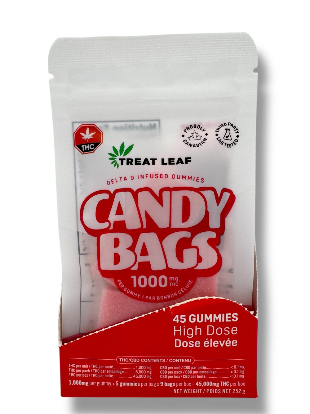 Treat Leaf 1000mg Gummies- 5000mg per bag - Image 4