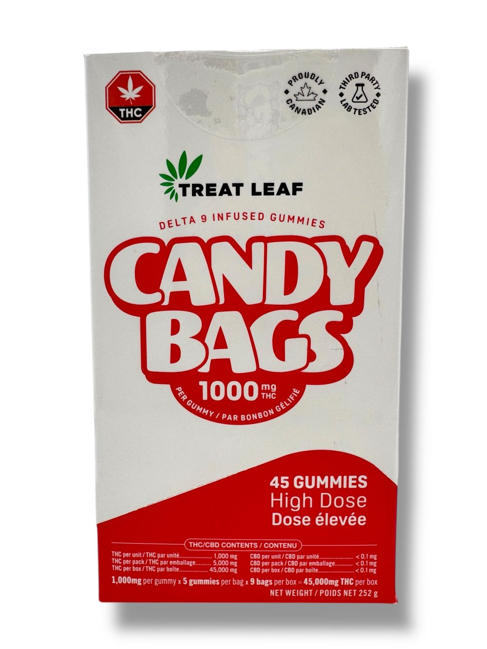 Treat Leaf 1000mg Gummies- 5000mg per bag - Image 2